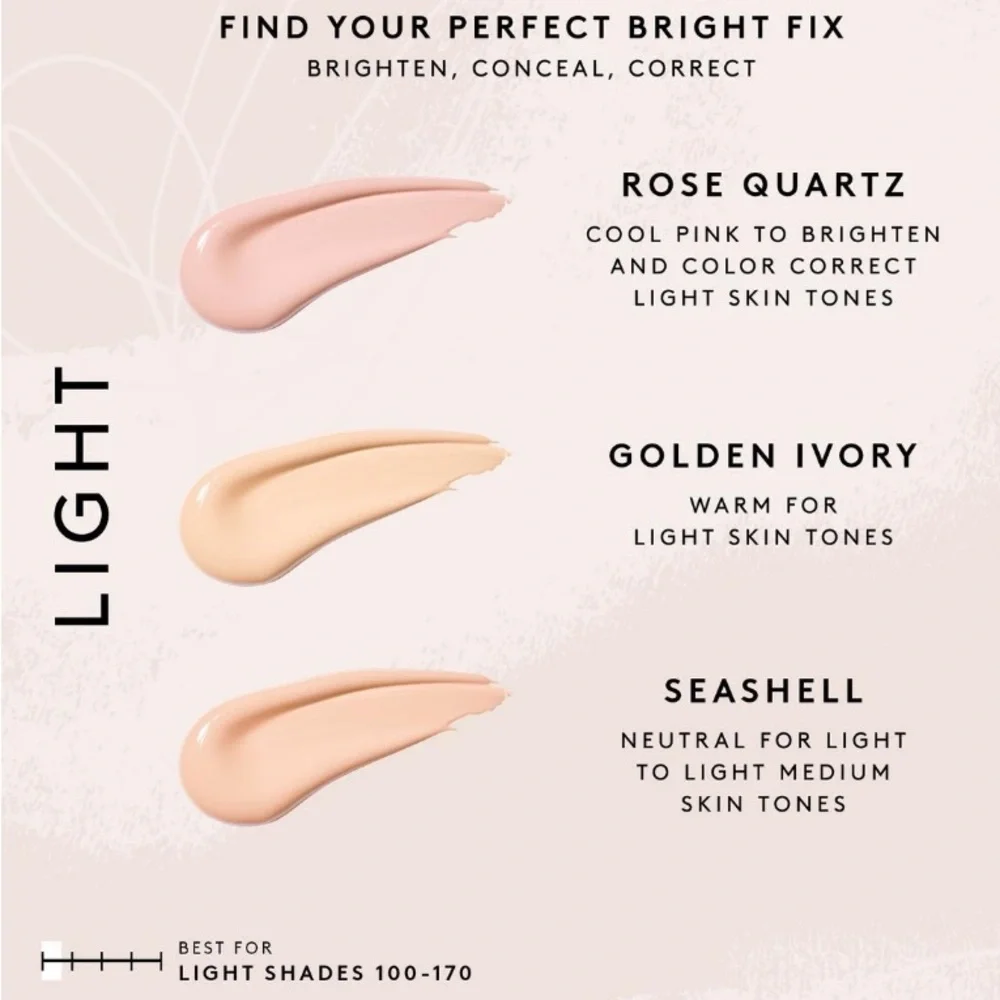 NWT Fenty Beauty by Rihanna Bright Fix Eye Brightener in Golden Ivory 02 0.34 oz
